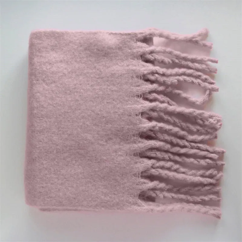 Yura Wool Blanket Scarf - 10 Colors