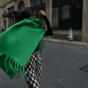 Yura Wool Blanket Scarf - 10 Colors