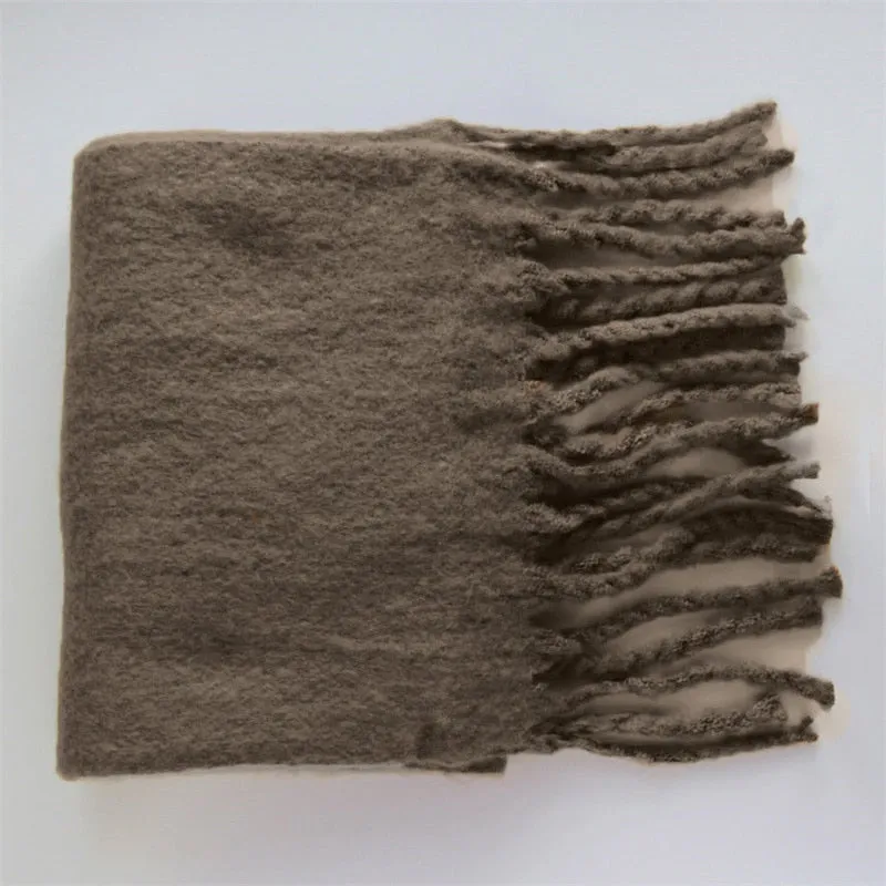 Yura Wool Blanket Scarf - 10 Colors