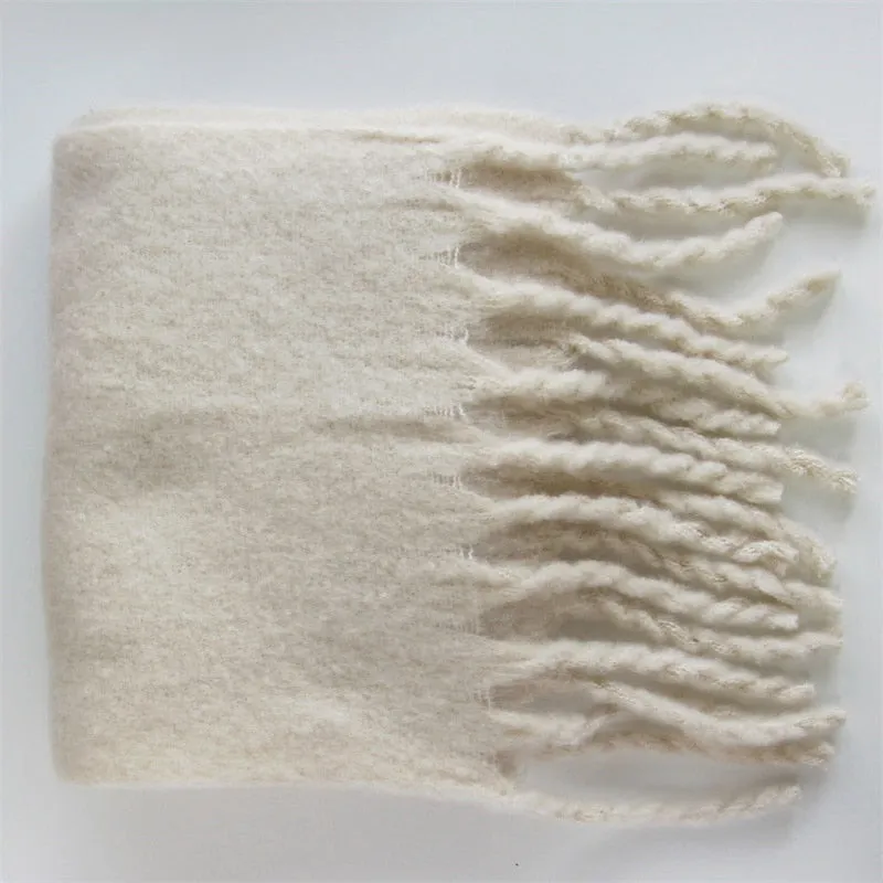 Yura Wool Blanket Scarf - 10 Colors
