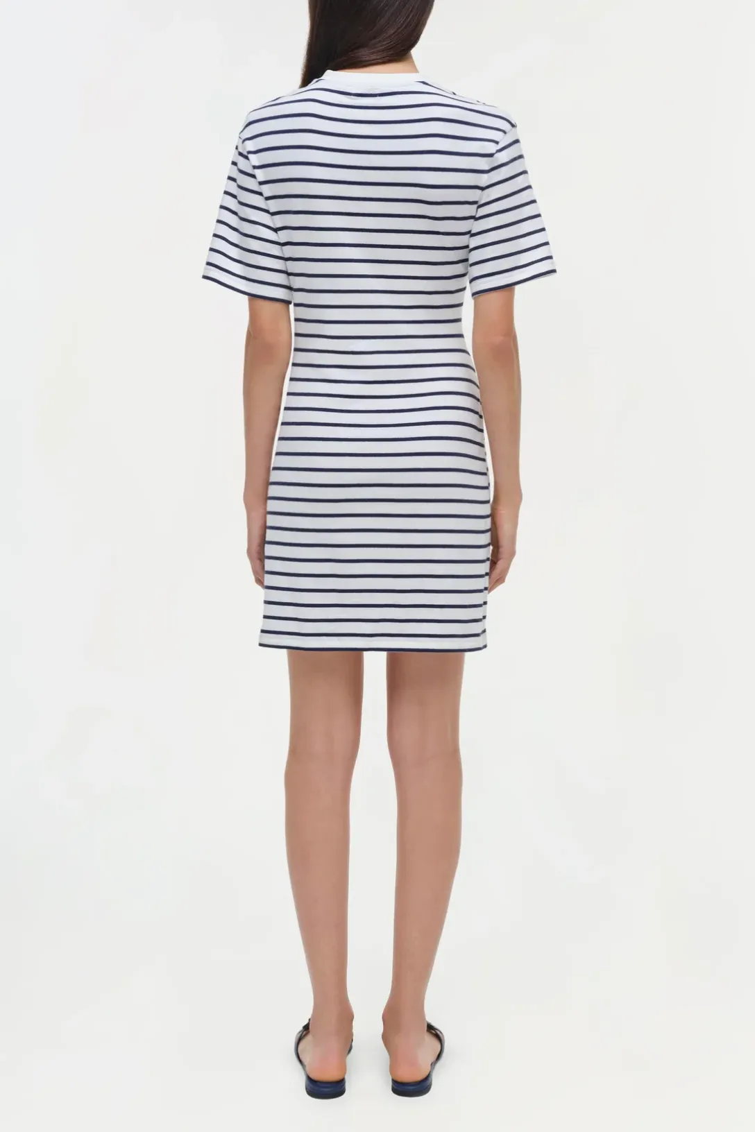 Zeus Dress | Midnight Stripe